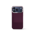 iPhone Case 17 & 18 - Vegan Leather - Burgundy
