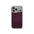 iPhone Case 17 & 18 - Vegan Leather - Burgundy