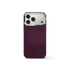 iPhone Case 17 & 18 - Vegan Leather - Burgundy
