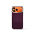iPhone Case 17 & 18 - Vegan Leather - Burgundy