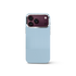 iPhone Case 17 & 18 - Vegan Leather - Light Blue
