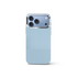 iPhone Case 17 & 18 - Vegan Leather - Light Blue