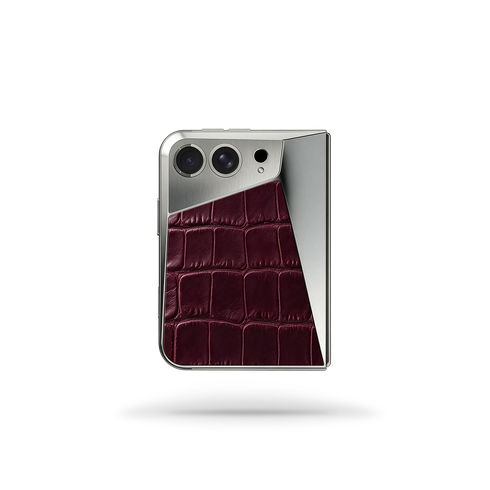 iPhone Case Ultra / EV - Magnetic Shield Alligator Edition - Burgundy