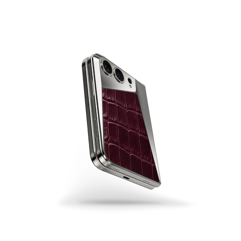 iPhone Case Ultra / EV - Magnetic Shield Alligator Edition - Burgundy