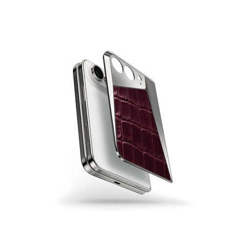 iPhone Case Ultra / EV - Magnetic Shield Alligator Edition - Burgundy