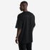 T-Shirt Oversize - Black 3D Print
