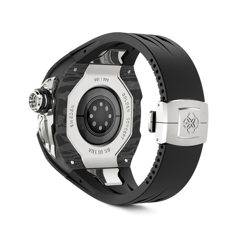 Apple Watch Case / RSCIII49 - Silver Carbon