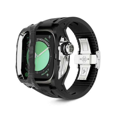 Apple Watch Case / RSCIII49 - Silver Carbon