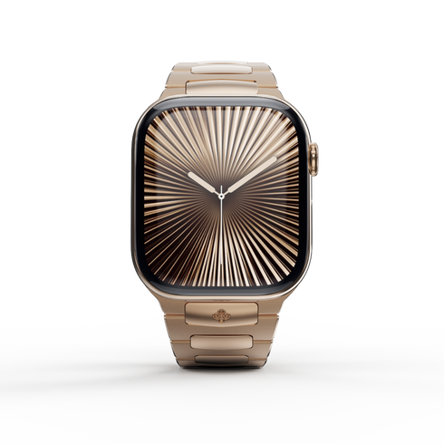 Apple Watch Strap / ROYAL II Series 10 Gold