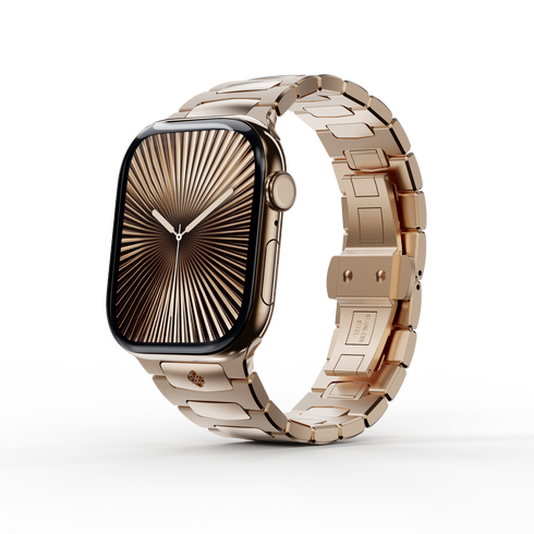 Apple Watch Strap / ROYAL II Series 10 Gold