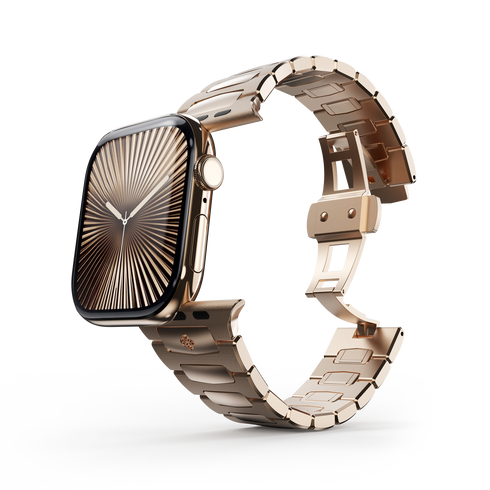Apple Watch Strap / ROYAL II Series 10 Gold